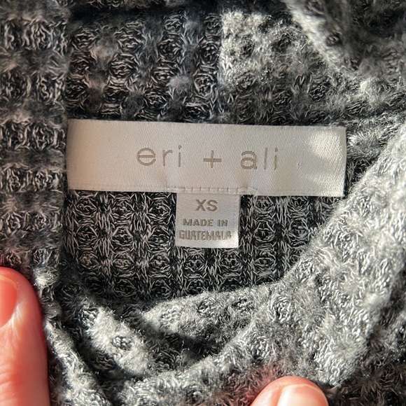 Anthropologie Mock Neck Peplum Top - Picture 4 of 4